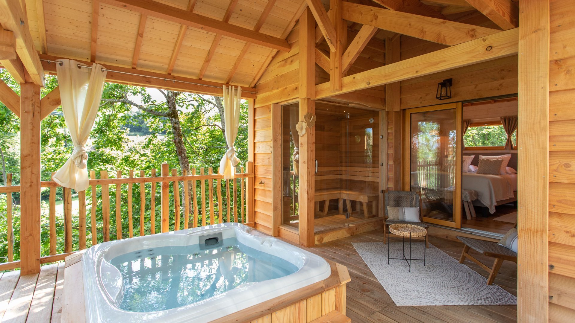 Terrasse Dôme à Bulles